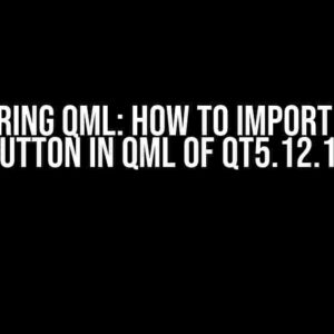 Mastering QML: How to Import SVG to Button in QML of QT5.12.12