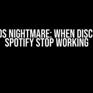 The NixOS Nightmare: When Discord and Spotify Stop Working